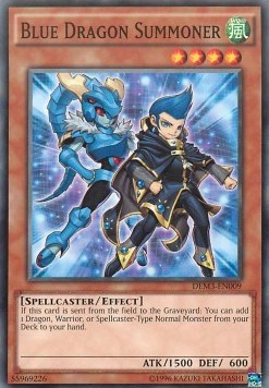 Blue Dragon Summoner [DEM3-EN009] Common