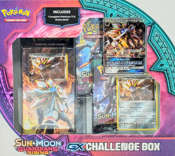 Sun & Moon: Guardians Rising - GX Challenge Box (Solgaleo)