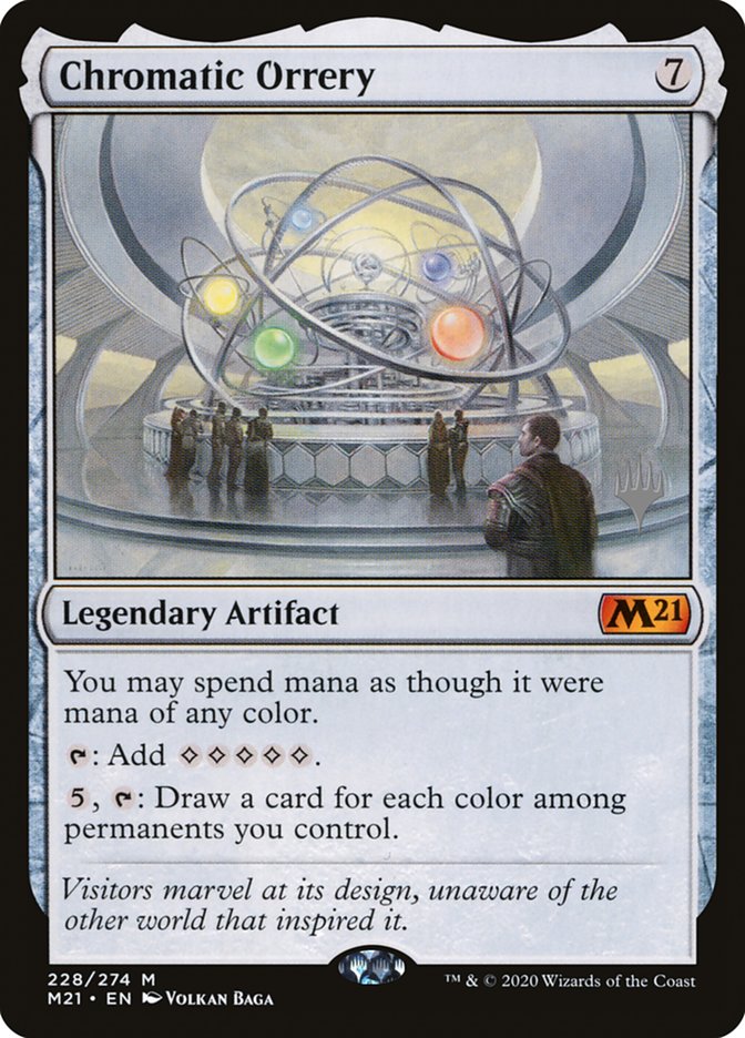 Chromatic Orrery (Promo Pack) [Core Set 2021 Promos]