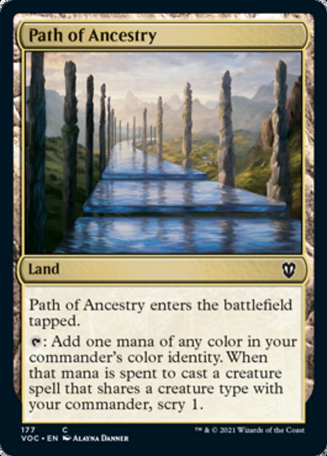 Path of Ancestry [Innistrad: Crimson Vow Commander]