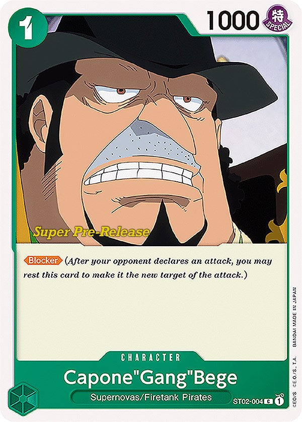 Capone"Gang"Bege [Super Pre-Release Starter Deck: Worst Generation]