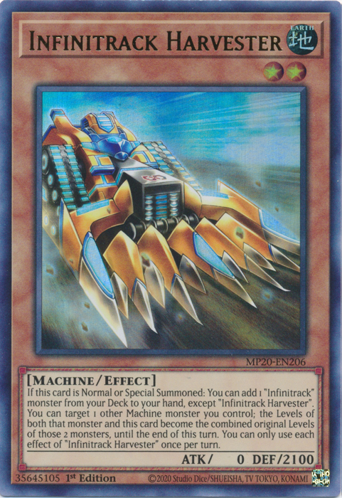 Infinitrack Harvester [MP20-EN206] Ultra Rare