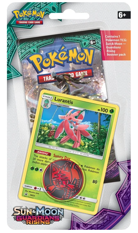 Sun & Moon: Guardians Rising - Checklane Blister (Lurantis)