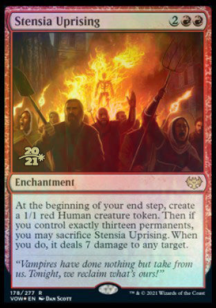 Stensia Uprising [Innistrad: Crimson Vow Prerelease Promos]