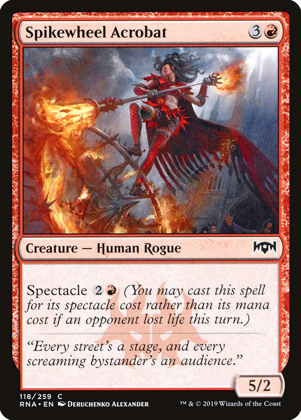 Spikewheel Acrobat [Ravnica Allegiance]