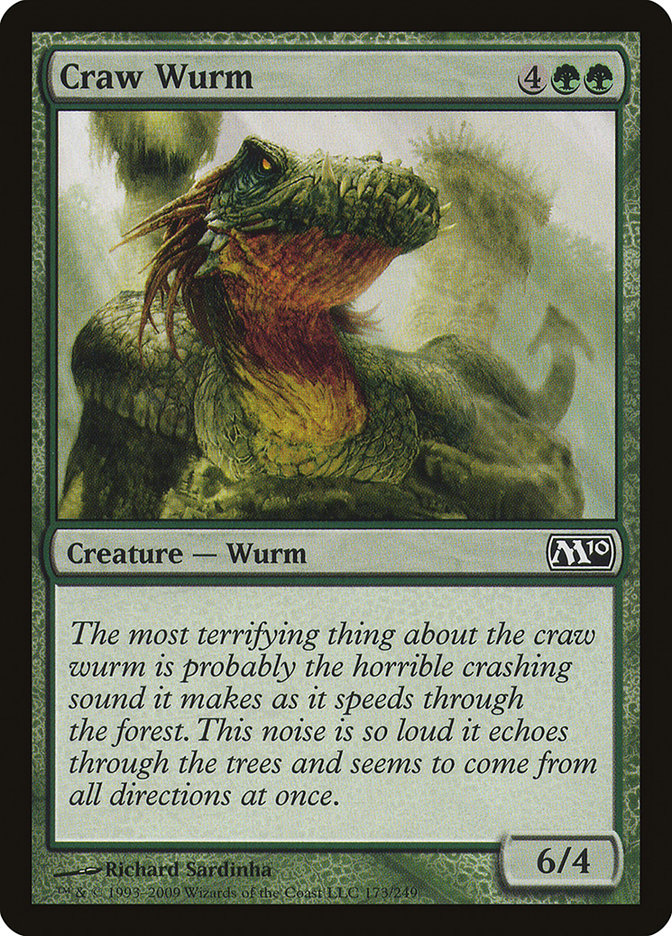 Craw Wurm [Magic 2010]