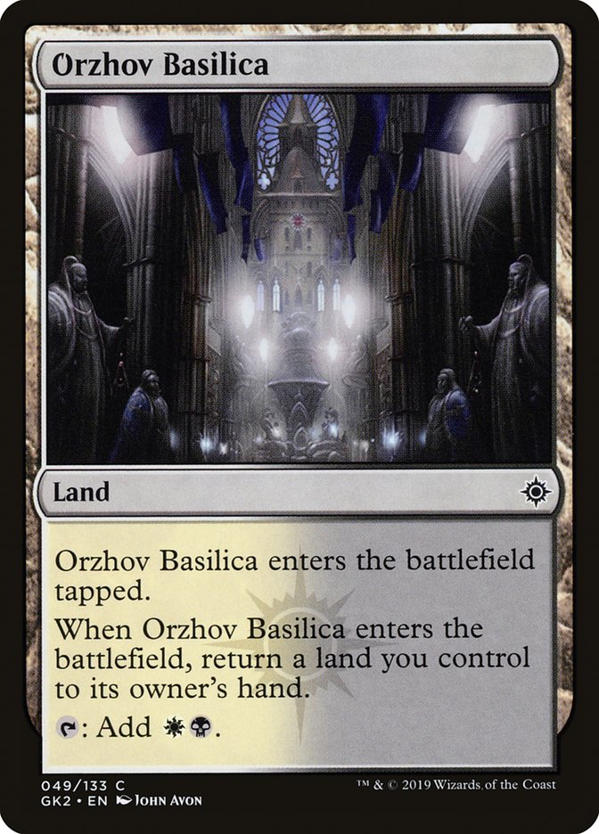 Orzhov Basilica [Ravnica Allegiance Guild Kit]