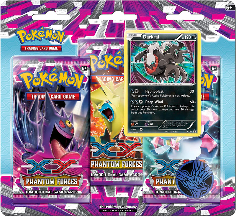 XY: Phantom Forces - 3-Pack Blister (Darkrai)