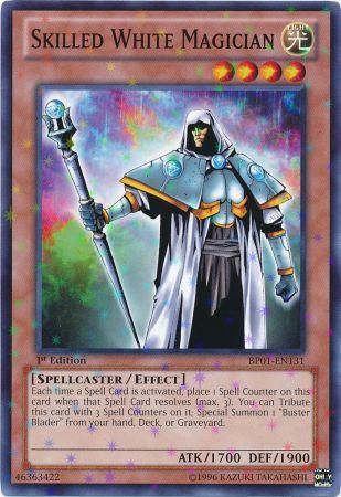 Skilled White Magician [BP01-EN131] Starfoil Rare