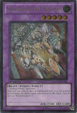 Gladiator Beast Essedarii [EXVC-EN086] Ultimate Rare