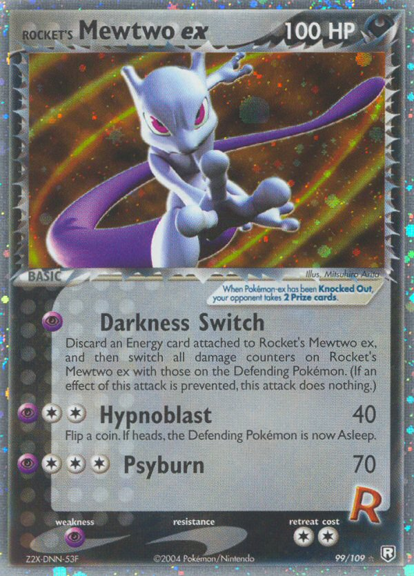 Rocket's Mewtwo ex (99/109) [EX: Team Rocket Returns]