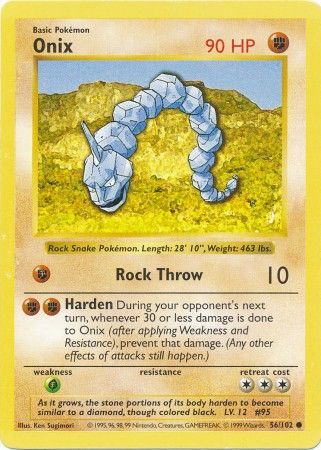 Onix (56/102) [Base Set Shadowless Unlimited]