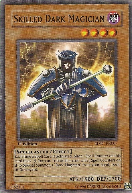 Skilled Dark Magician [SDSC-EN007] Common