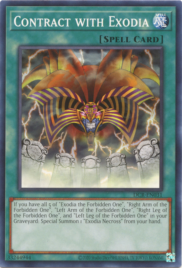Contract with Exodia (25th Anniversary) [DCR-EN031] Common