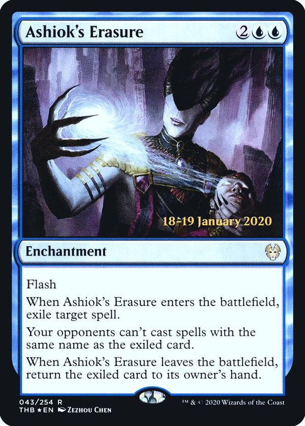 Ashiok's Erasure [Theros Beyond Death Prerelease Promos]