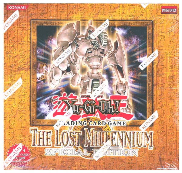 lost millennium booster box Yu-Gi-Oh TCG TLM The Korean Eclipse Games Pty Ltd Recommended For Ages 15+ BEST $2,000 The Lost Millennium