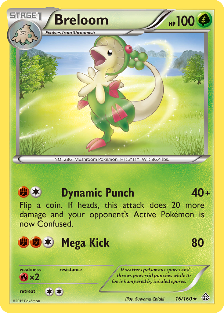 Breloom (16/160) [XY: Primal Clash]