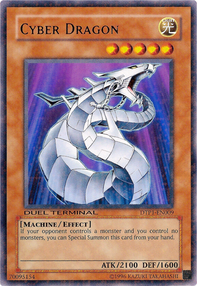 Cyber Dragon [DTP1-EN009] Rare