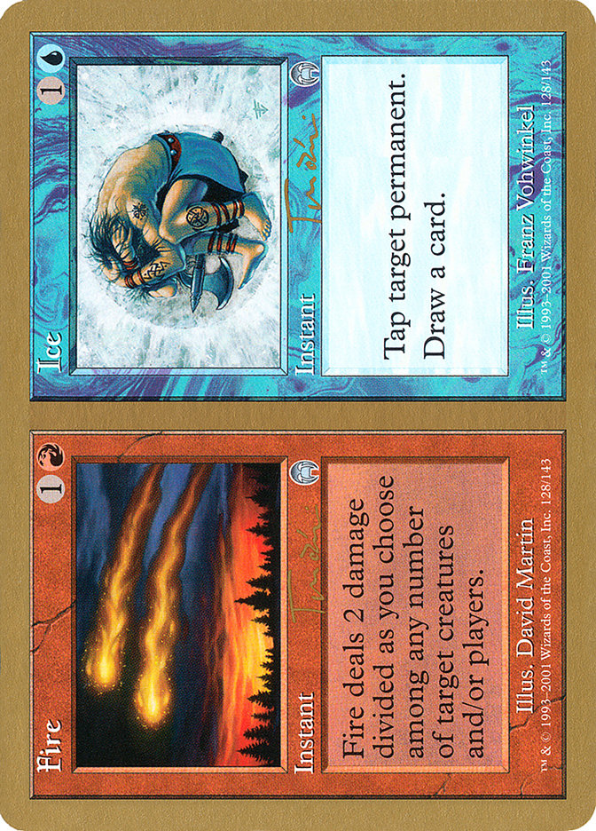 Fire // Ice (Jan Tomcani) [World Championship Decks 2001]