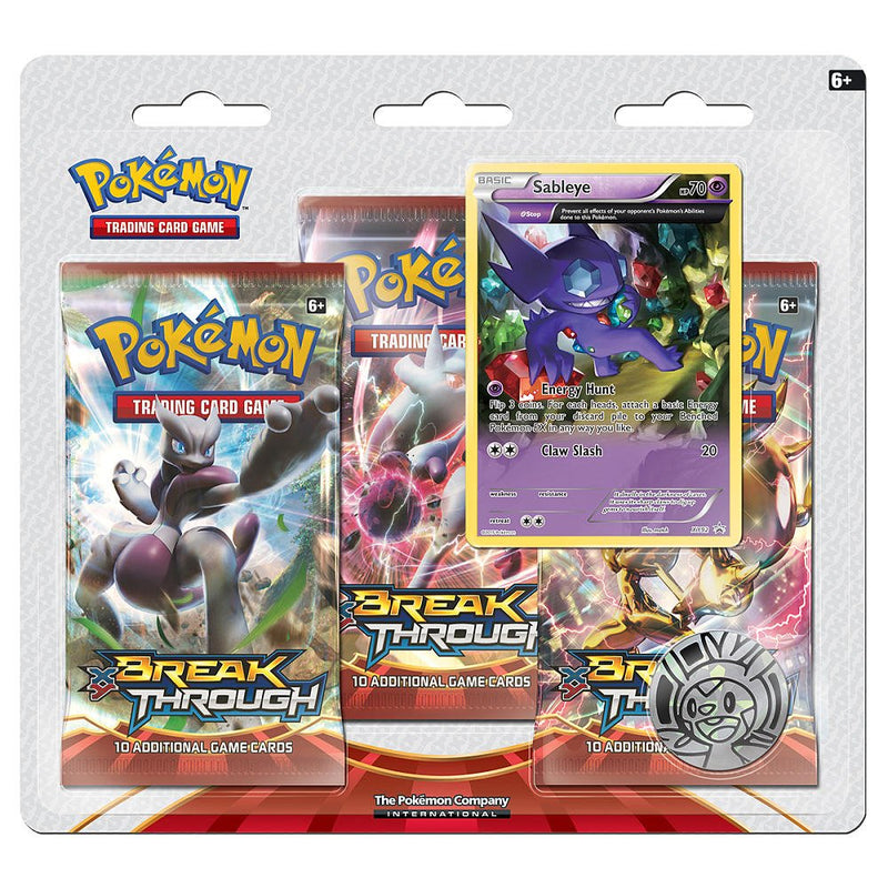 XY: BREAKthrough - 3-Pack Blister (Sableye)