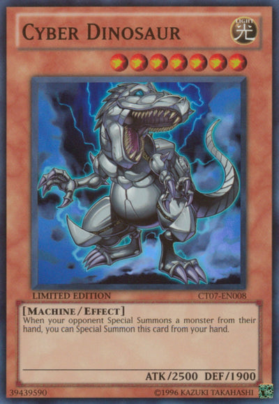 Cyber Dinosaur [CT07-EN008] Super Rare