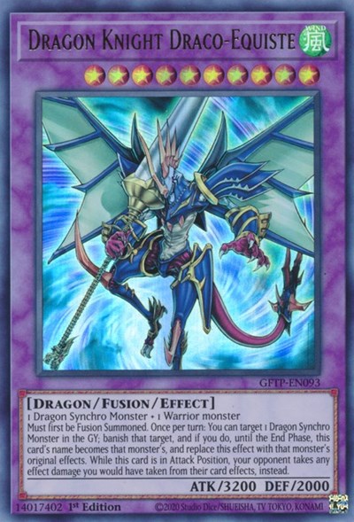 Dragon Knight Draco-Equiste [GFTP-EN093] Ultra Rare