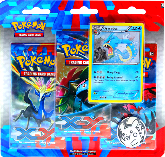 XY - 3-Pack Blister (Gyarados)