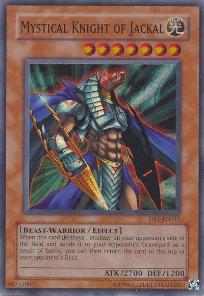 Mystical Knight of Jackal [DR1-EN017] Super Rare