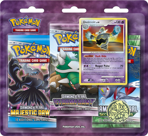 Diamond & Pearl: 3-Pack Blister (Dusknoir)