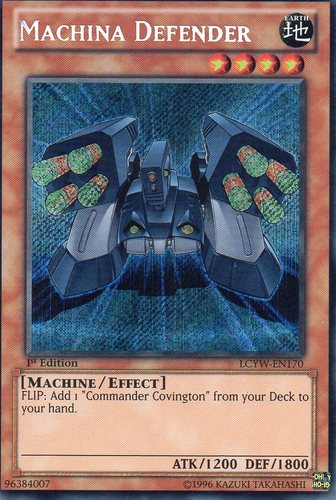 Machina Defender [LCYW-EN170] Secret Rare