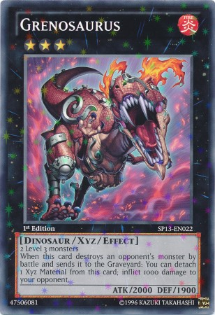 Grenosaurus [SP13-EN022] Starfoil Rare