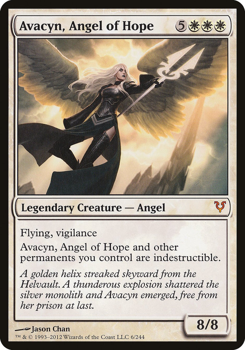 Avacyn, Angel of Hope (Oversized) [Open the Helvault]