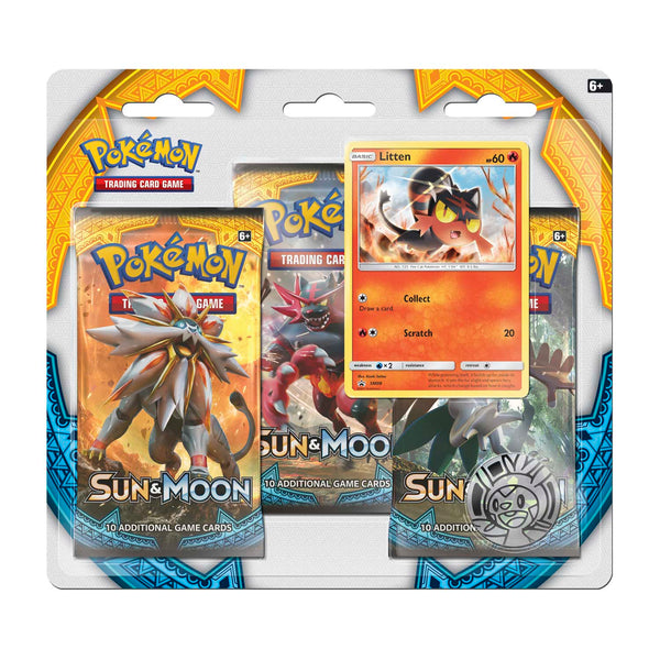 Sun & Moon - Premium 3-Pack Blister (Litten)