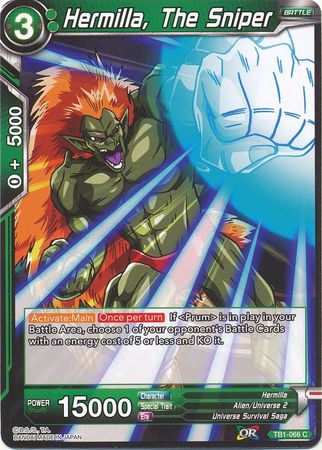 Hermilla, The Sniper (TB1-066) [The Tournament of Power]