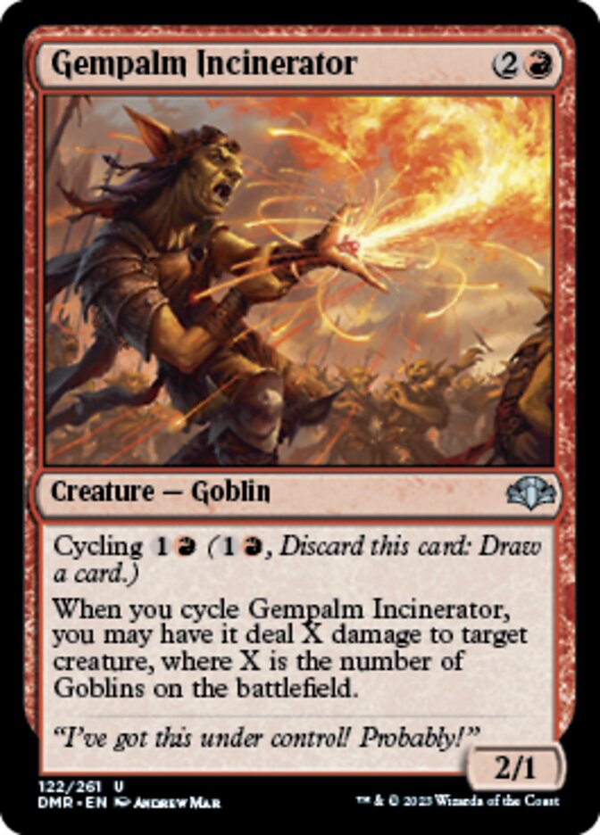 Gempalm Incinerator [Dominaria Remastered]