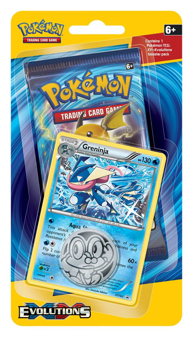 XY: Evolutions - Checklane Blister (Greninja)