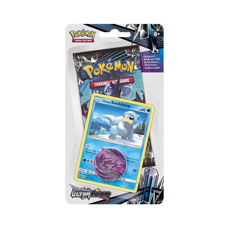 Sun & Moon: Ultra Prism - Checklane Blister (Alolan Sandshrew)