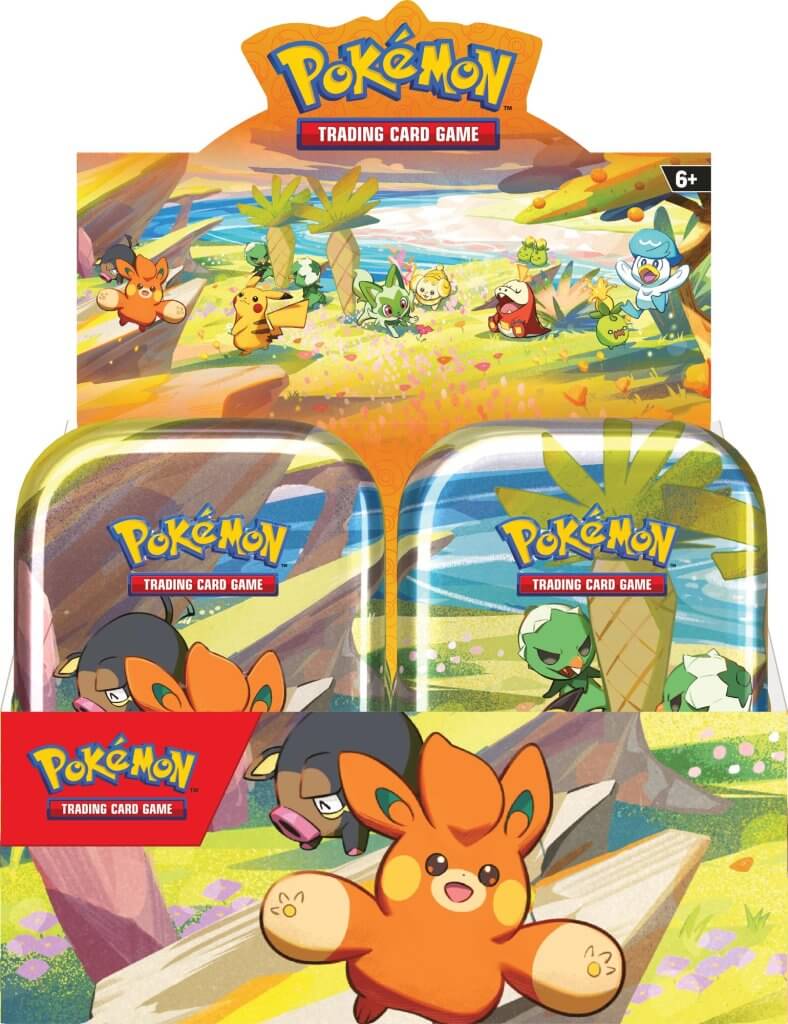 Paldea Friends Mini Tin Display (10) | Pokemon TCG