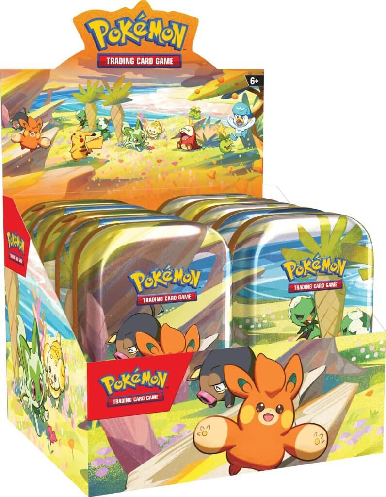 Paldea Friends Mini Tin Display (10) | Pokemon TCG