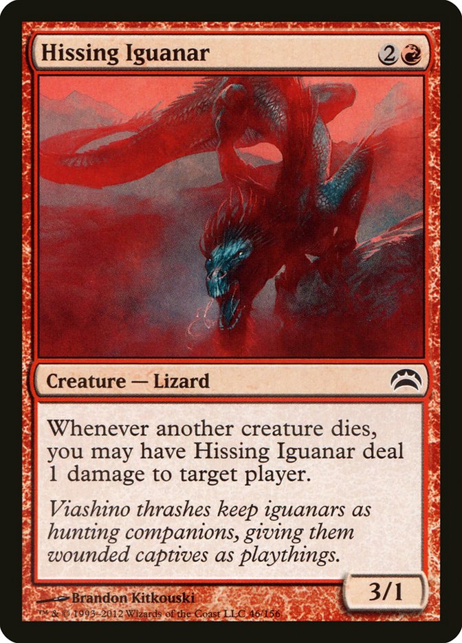 Hissing Iguanar [Planechase 2012]