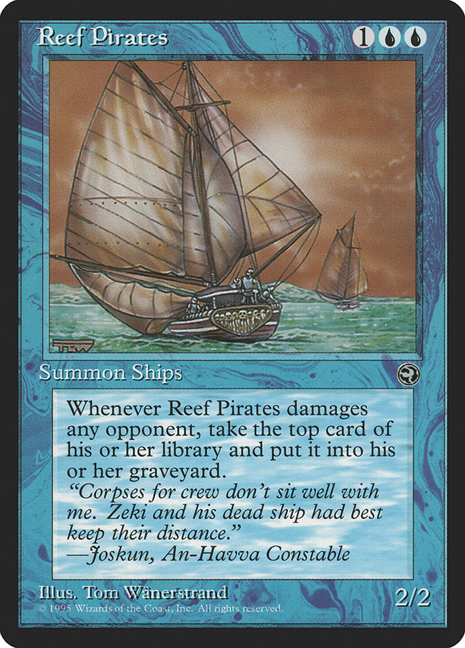 Reef Pirates (Joskun Flavor Text) [Homelands]