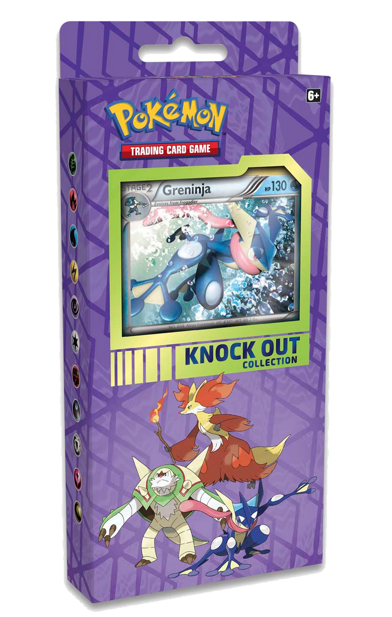 Knock Out Collection (Chesnaught, Delphox, Greninja)