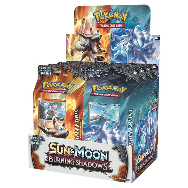 Sun & Moon: Burning Shadows - Theme Deck Display