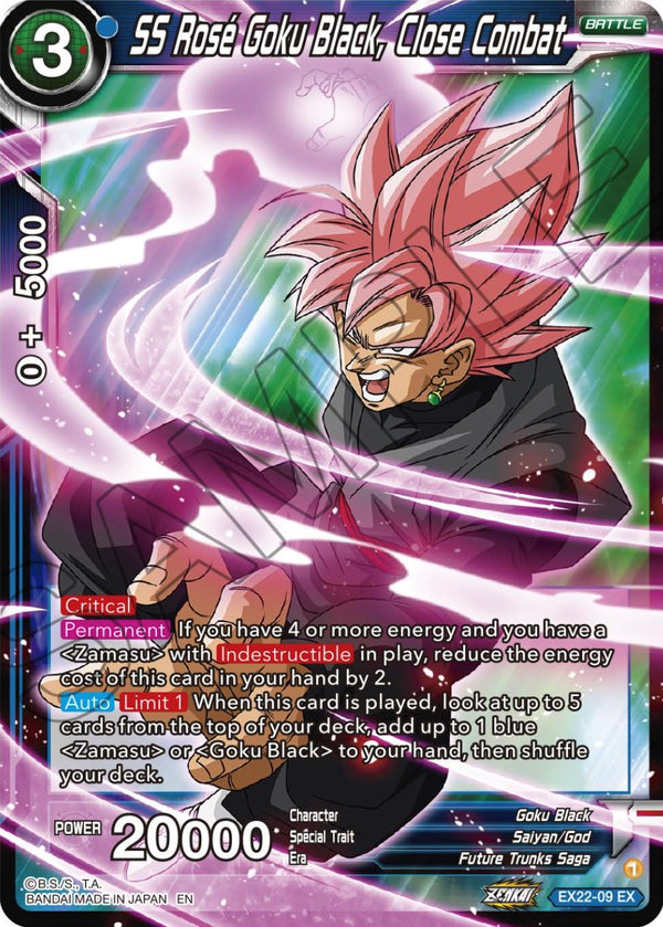 SS Rose Goku Black, Close Combat (EX22-09) [Ultimate Deck 2023]