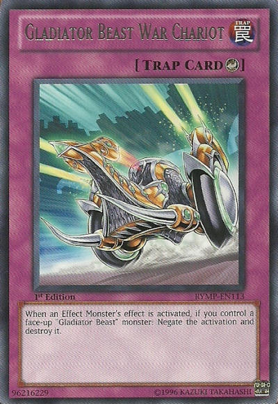 Gladiator Beast War Chariot [RYMP-EN113] Rare