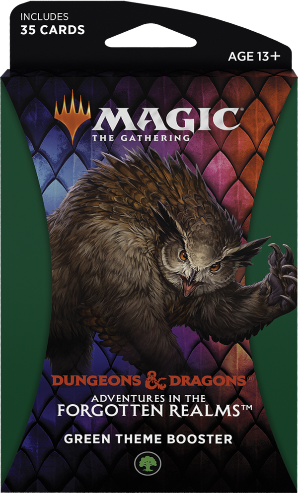 Dungeons & Dragons: Adventures in the Forgotten Realms - Theme Booster (Green)