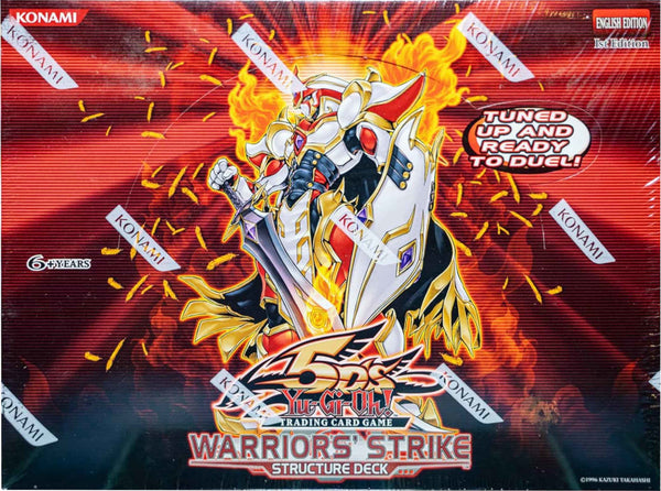 Warrior's Strike - Structure Deck Display (1st Edition)