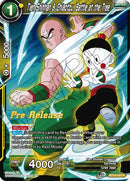 Tien Shinhan & Chiaotzu, Battle at the Tree (BT15-101) [Saiyan Showdown Prerelease Promos]