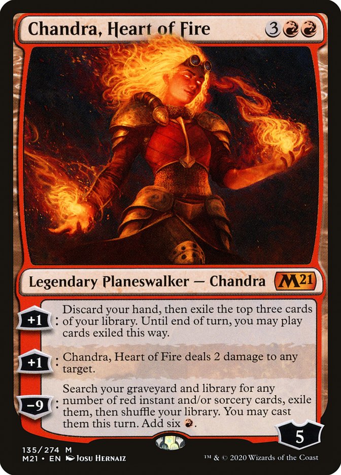 Chandra, Heart of Fire [Core Set 2021]