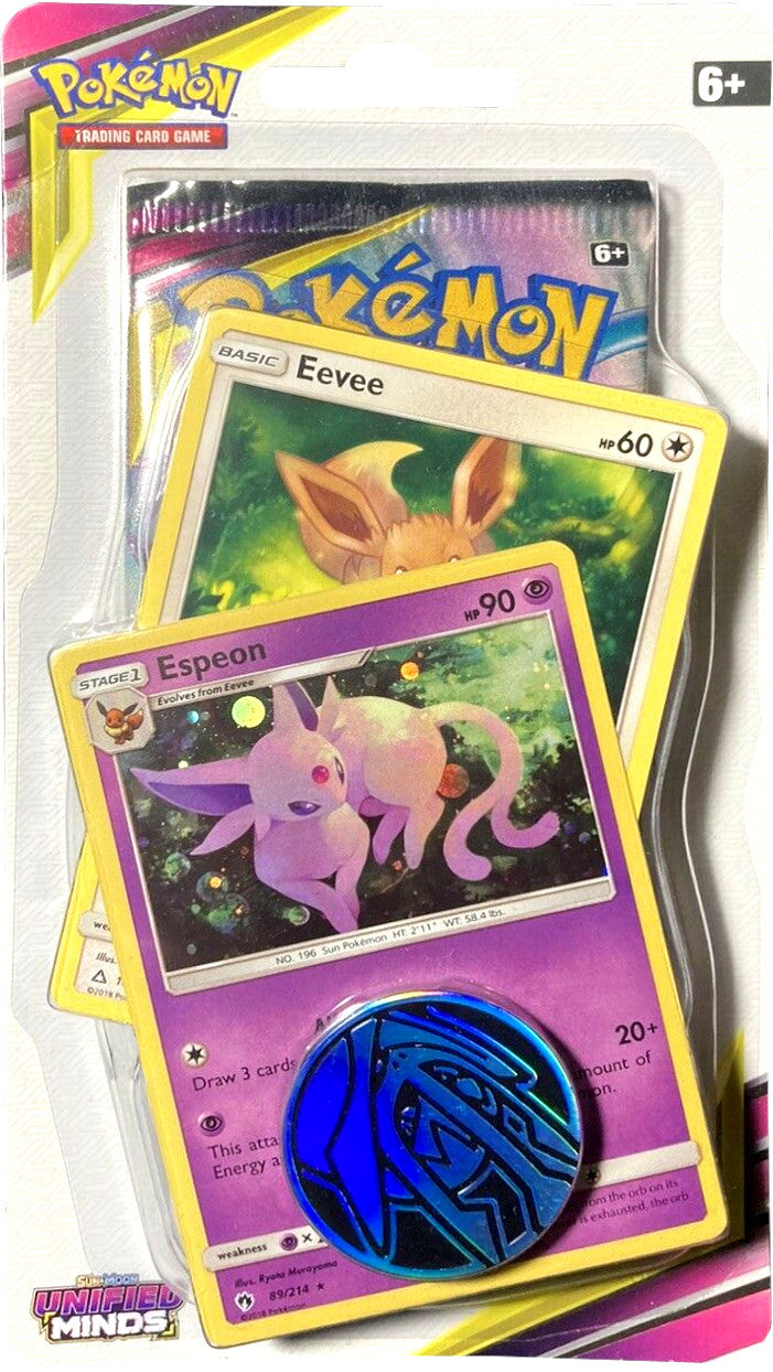 Sun & Moon: Unified Minds - Premium Checklane Blister (Espeon)